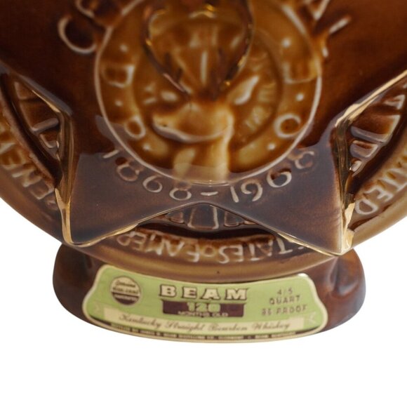 Vintage Jim Beam 1968 B.P.O.E. Elks Centennial 100 years Whiskey Bottle Decanter - Picture 4 of 10